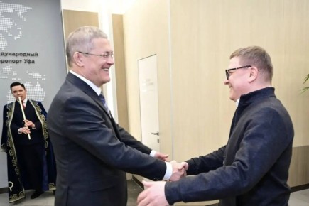 Радий Хабиров сообщил о визите в Уфу делегации Челябинской области во главе с Алексеем Текслером