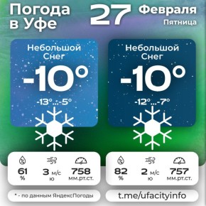 #погодавуфе. Подпишись на Город Уфа в MAX | Телеграм | ВКонтакте | Одноклассники