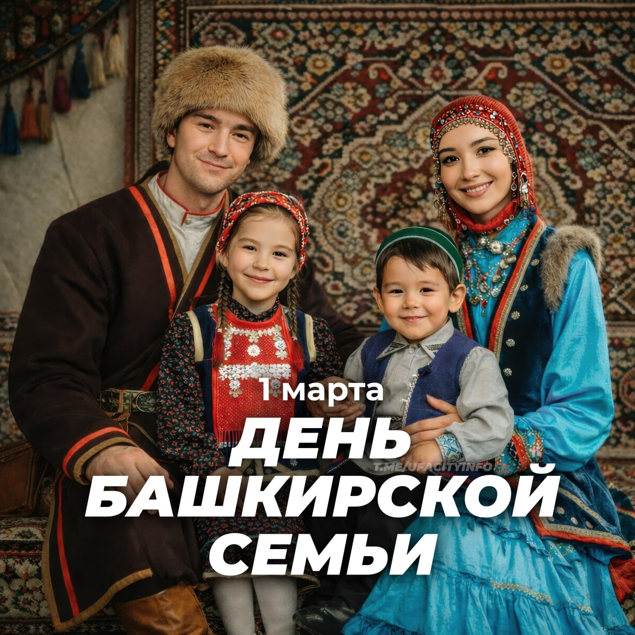 1 марта — День башкирской семьи!
