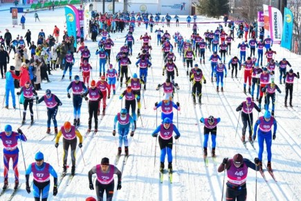 Лыжный марафон в честь 8 Марта