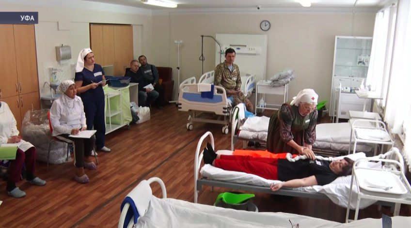 Добровольцы из Башкирии проходят подготовку перед отправкой в Донецк