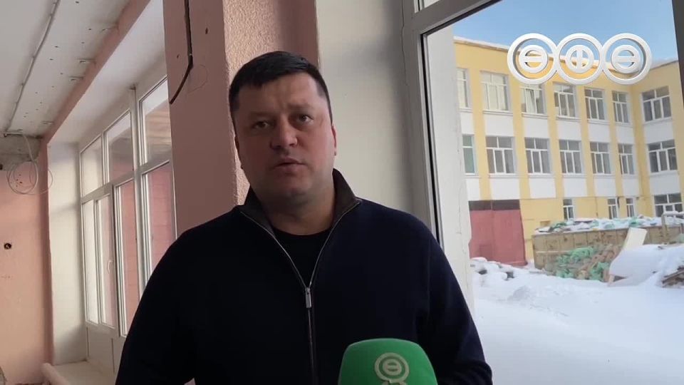 Лицей №5 в Уфе: капремонт в разгаре!