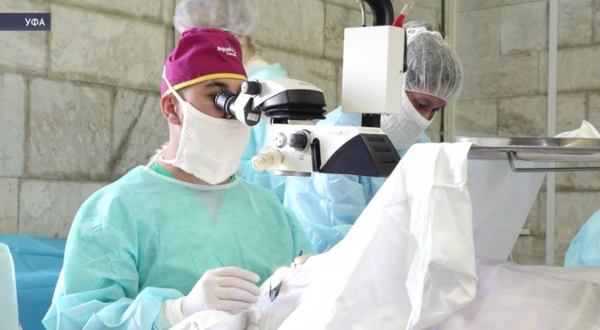 В Уфе офтальмохирурги прооперировали более 5000 пациентов из Башкирии
