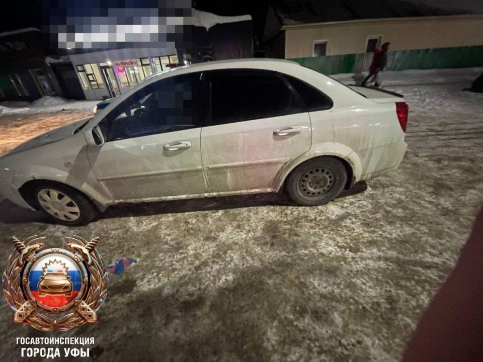 В Уфе после наезда девочку отбросило под встречную машину