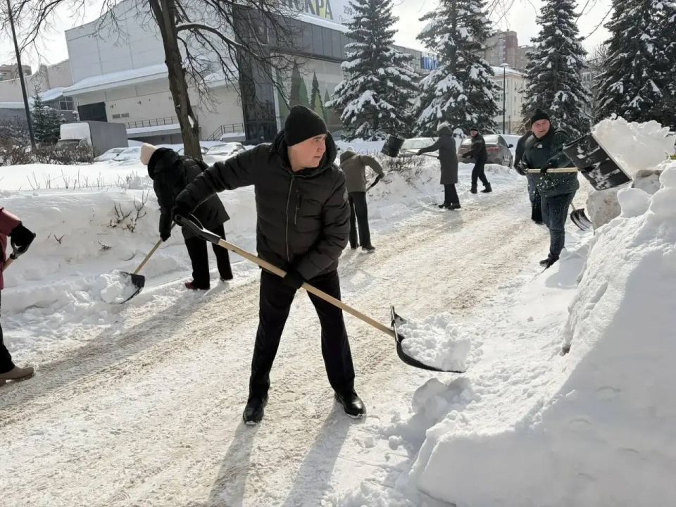 Большая уборка: итоги снежного субботника в Уфе