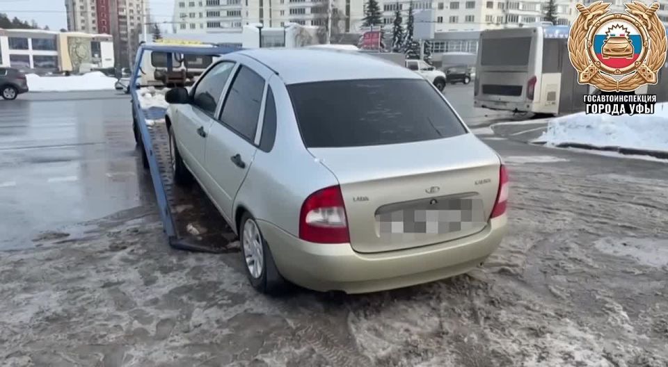 В Уфе задержан несовершеннолетний, повторно севший за руль
