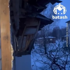 Крыша обрушилась в доме в Калтасинском районе