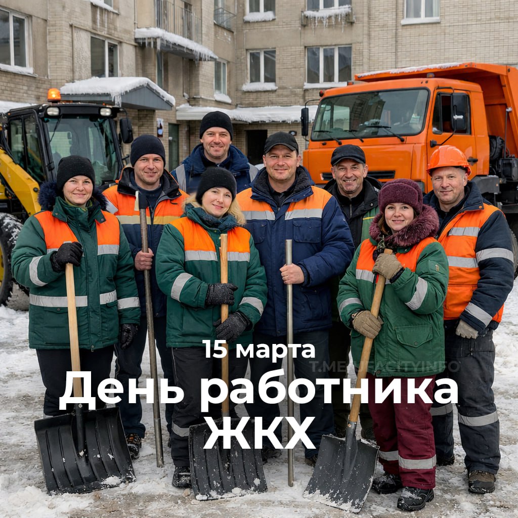 15 марта — День работника ЖКХ!