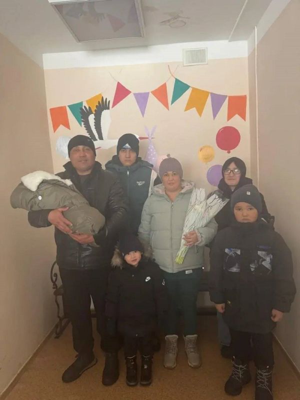 Появился на свет пятый ребенок