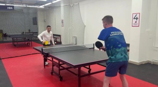 В Уфе прошел турнир по настольному теннису среди ветеранов СВО