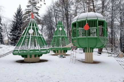 Парк Ленина в Уфе: обновленные фонтаны, площадка для особенных детей и озеленение