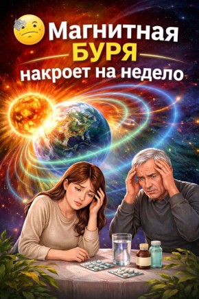 Магнитная буря накроет на неделю