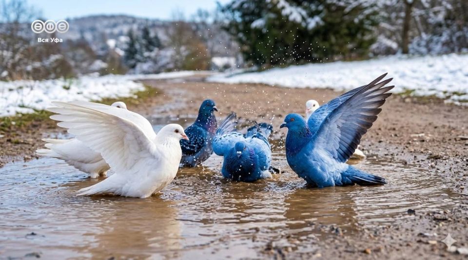 По данным Башгидромета, 22 марта в Уфе переменная облачность