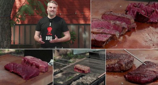 Как правильно готовить стейк на мангале