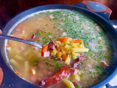 Простой способ быстро разварить горох без замачивания