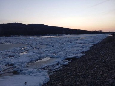 В Башкирии уже начался ледоход