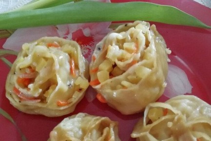 Нежные овощные манты: вкусный и простой рецепт