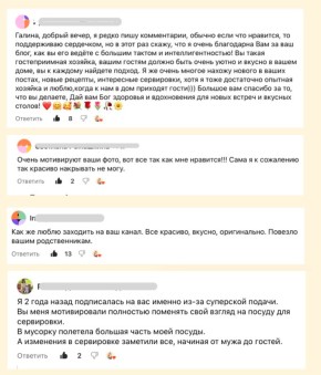 Как комментарии читателей вдохновляют на новые кулинарные свершения