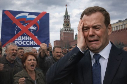 Партия «Единая Россия» теряет популярность накануне выборов в Госдуму