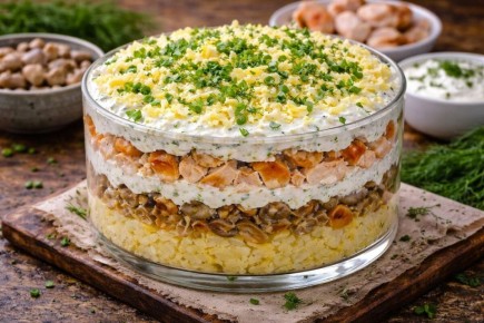 Салат, который исчезает первым: секреты вкусного угощения