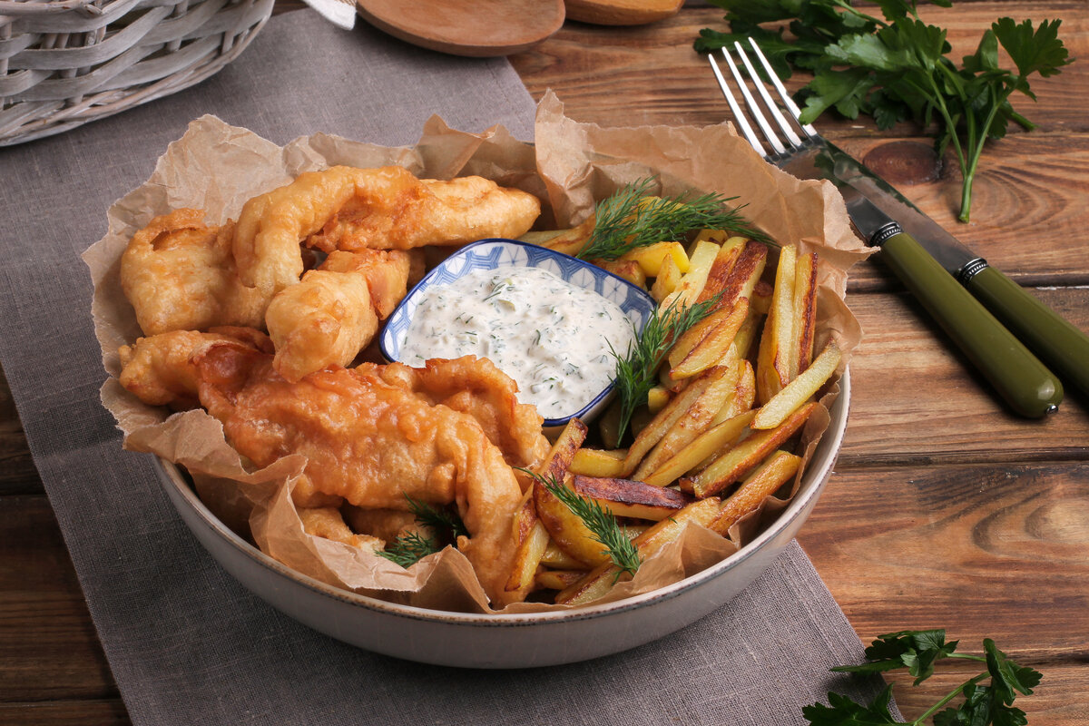 Фиш энд чипс: секреты британского вкуса
