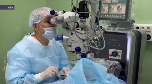 Врачи Уфы успешно проводят операции по удалению катаракты у малышей