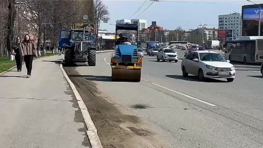 Ямочный ремонт в Уфе: ежедневная сводка