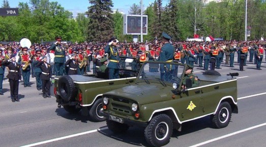 В Уфе на Горсовете состоялся Парад Победы