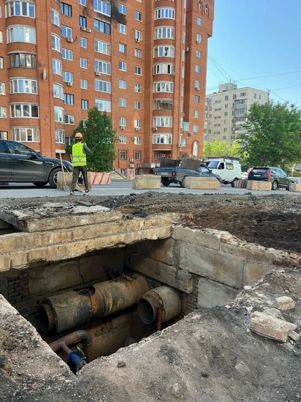 В Уфе продолжается масштабная реконструкция сетей по улице Гафури В Уфе продолжается масштабная реконструкция сетей по улице Гафури