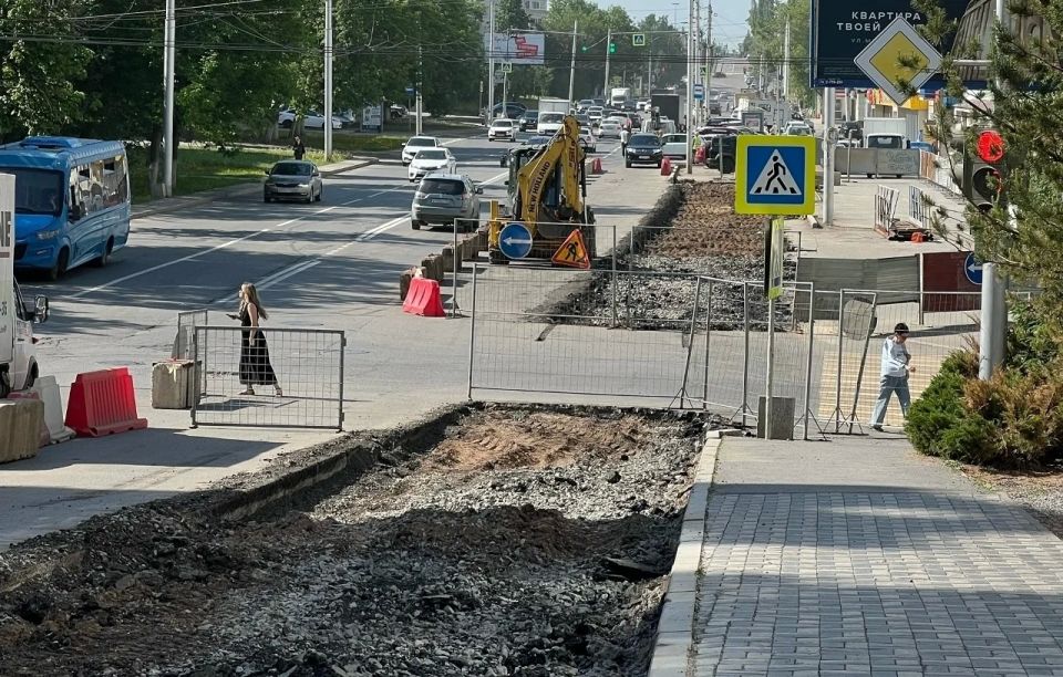 В Уфе продолжается масштабная реконструкция сетей по улице Гафури