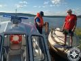 Помогли отдыхающим на катере
