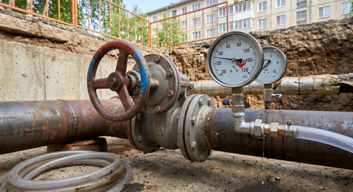 В Октябрьском районе Уфы обновят более 420 метров тепловых сетей