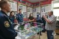Представители Молодежного совета Главного управления МЧС России по Республике Башкортостан посетили музей Уфимского поисково-спасательного отряда МЧС России