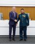 Радий Хабиров встретился с Героем России Тельманом Уралбаевым, командиром батальона, участвовавшего в освобождении Красноармейска