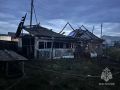 В ночном пожаре в городе Октябрьском погиб пенсионер
