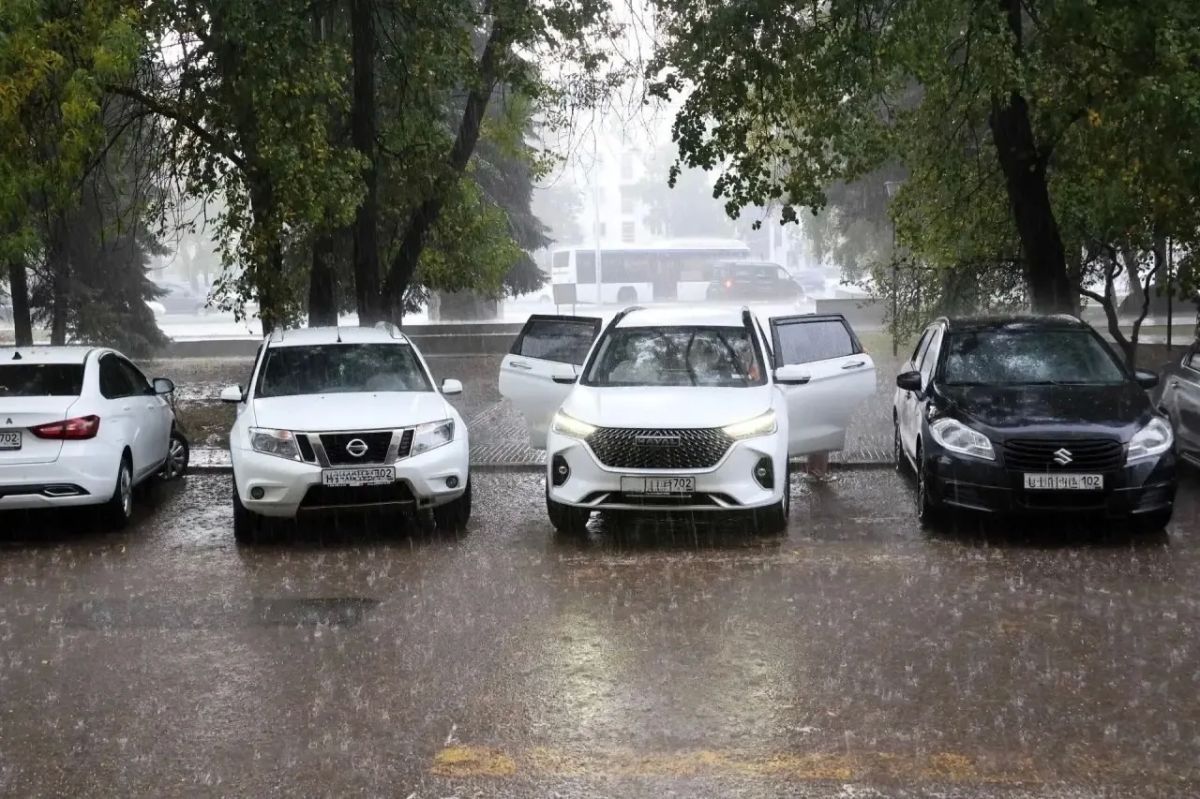Уфа в объятиях грозы — осень показала свой характер Уфа в объятиях грозы — осень показала свой характер