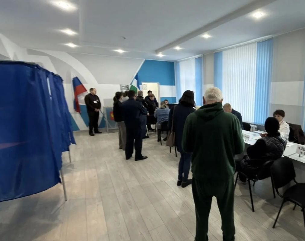 Первый день выборов уже стартовал Первый день выборов уже стартовал