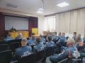В 16 пожарно-спасательной части прошла встреча личного состава с ветераном специальной военной операции гвардии старшим лейтенантом Александром Карпуниным