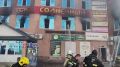 Оперативная информация о пожаре в ТСК «Солнечный» в Стерлитамаке