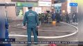 В Стерлитамаке водитель помог людям спастись из пожара в ТСК