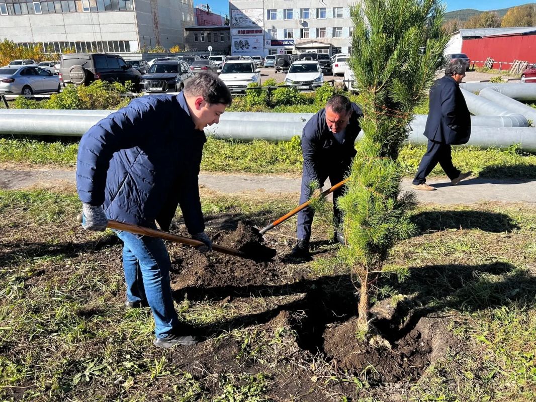 «Зеленая Башкирия»: Артур Аманбаев принял участие в озеленении Белорецкого района