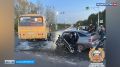 Два человека погибли в страшном ДТП со школьным автобусом под Уфой
