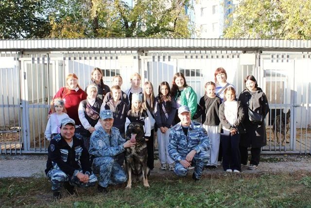 В Башкортостане ученики мультстудии и волонтеры культуры побывали в гостях в кинологической службе полиции В Башкортостане ученики мультстудии и волонтеры культуры побывали в гостях в кинологической службе полиции