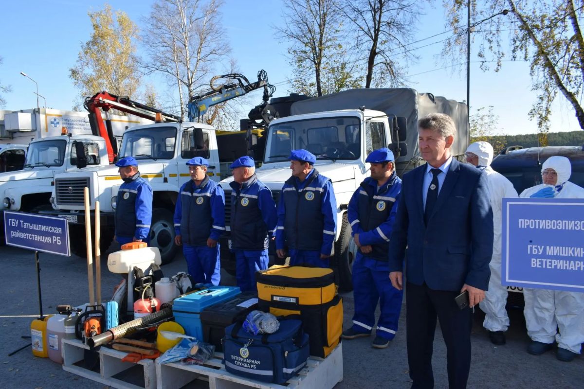 В Мишкинском районе республики прошли командно-штабные учения по отработке действий при возникновении и ликвидации условного очага чумы мелких жвачных животных В Мишкинском районе республики прошли командно-штабные учения по отработке действий при возникновении и ликвидации условного очага чумы мелких жвачных животных