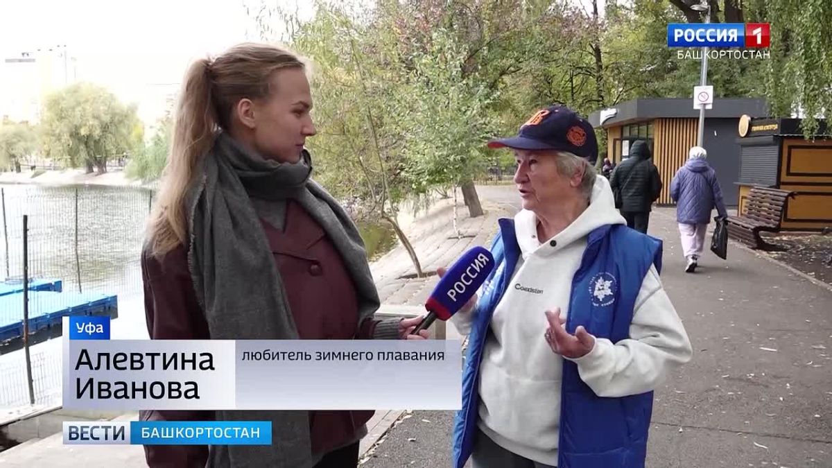 Ледяной сезон: зачем уфимцы снова и снова заходят в холодную воду