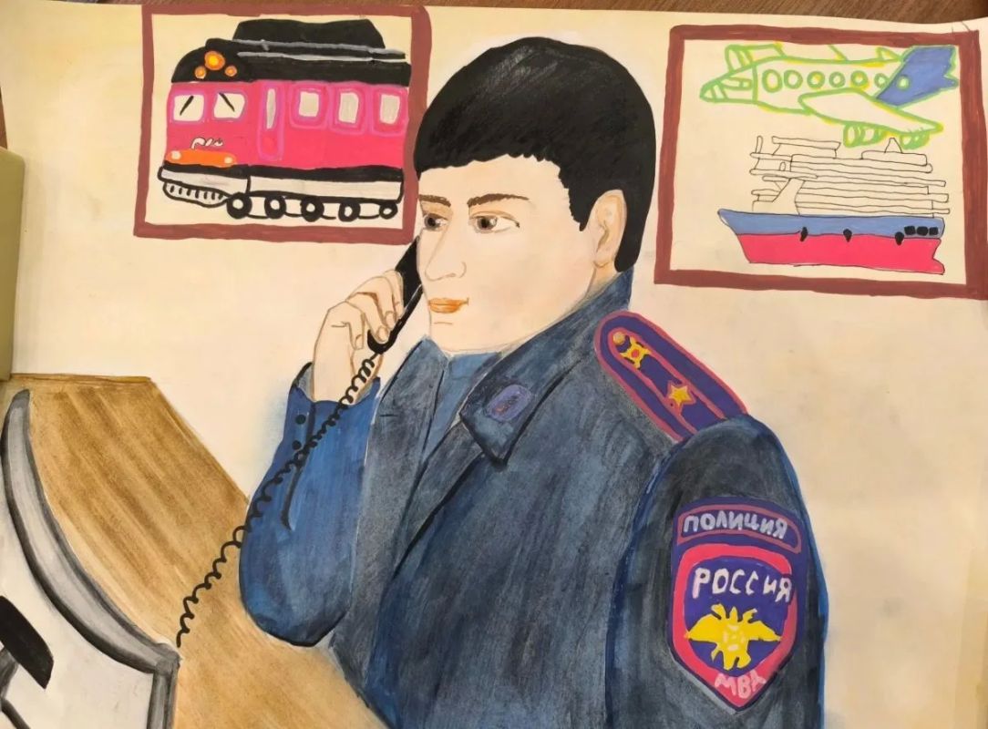 В Уфе транспортные полицейские подвели итоги отборочного этапа конкурса МВД России «Мои родители работают в полиции»