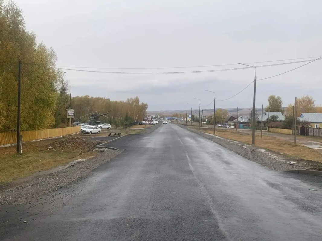 В Башкирии дорогу в райцентре отремонтировали после вмешательства прокуратуры