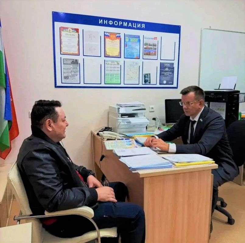 Обращаясь напрямую. Депутат городского Совета Уфы Игорь Нуйкин провел приём жителей Кировского района