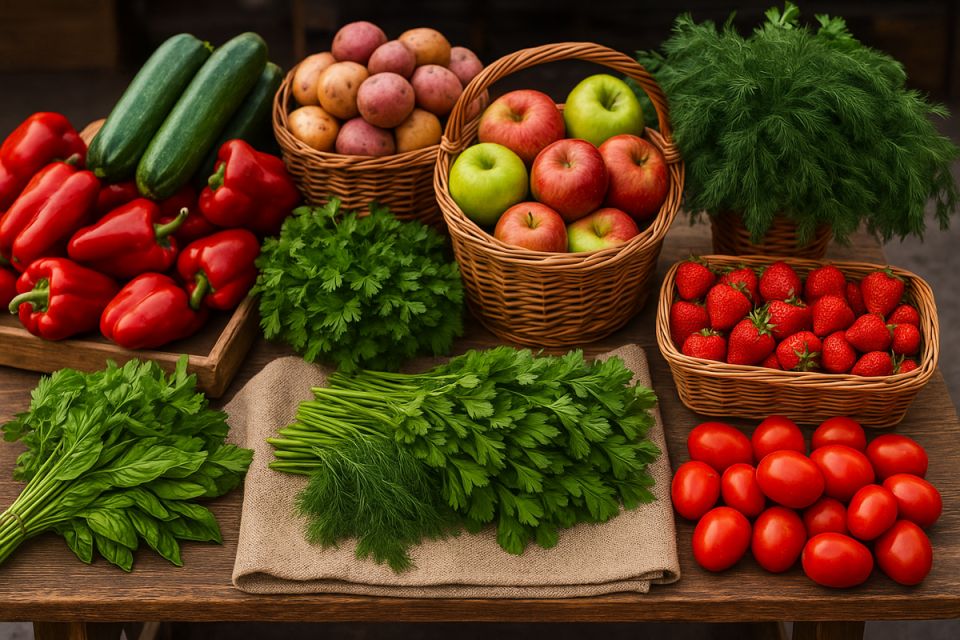 Как сохранить овощи и зелень свежими: проверенные советы