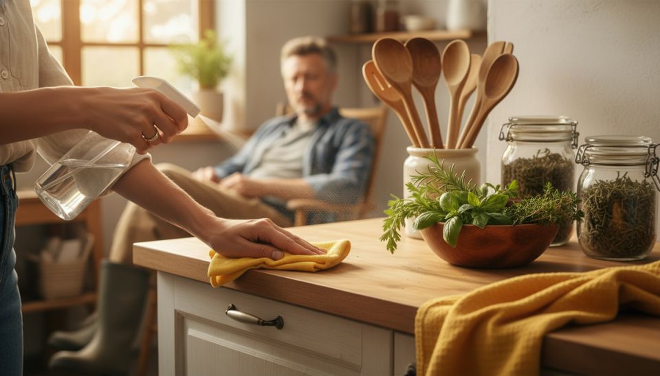 Умный подход к чистоте: как эффективно бороться с пылью и жиром на кухне